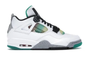 Jordan 4 Retro Lucid Green Rasta (Women's) - photo 1- Jersey4u