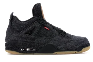 Jordan 4 Retro Levi's Black (Levi's Tag) - photo 1- Jersey4u