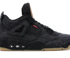 Jordan 4 Retro Levi's Black (Levi's Tag) - photo 1- Jersey4u