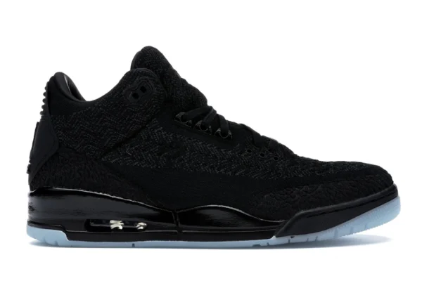 Jordan 3 Retro Flyknit Black - photo 1- Jersey4u