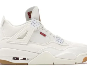 Jordan 4 Retro Levi's White (Levi's Tag) - photo 1- Jersey4u