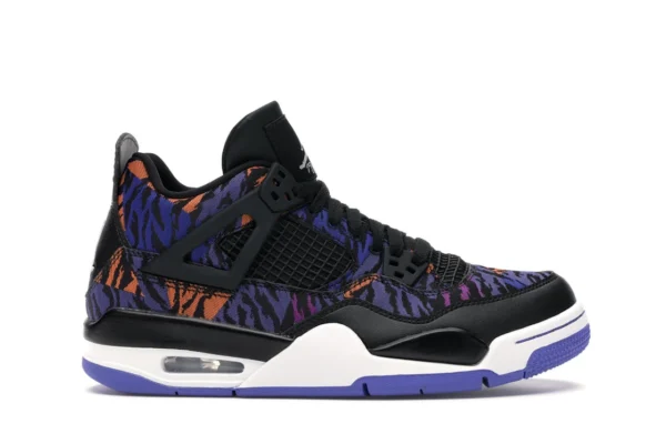 Jordan 4 Retro Black Rush Violet (GS) - photo 1- Jersey4u