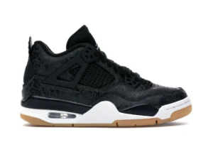 Jordan 4 Retro Laser Black Gum (GS) - photo 1- Jersey4u