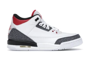 Jordan 3 Retro SE Fire Red Denim (GS) - photo 1- Jersey4u