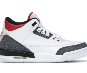 Jordan 3 Retro SE Fire Red Denim (GS) - photo 1- Jersey4u