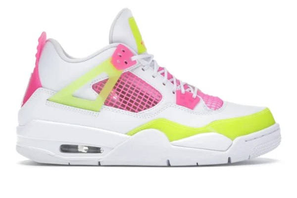 Jordan 4 Retro White Lemon Pink (GS) - photo 1- Jersey4u