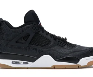 Jordan 4 Retro Laser Black Gum - photo 1- Jersey4u