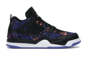 Jordan 4 Retro Black Rush Violet (PS) - photo 1- Jersey4u