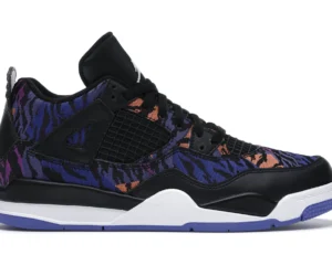 Jordan 4 Retro Black Rush Violet (PS) - photo 1- Jersey4u