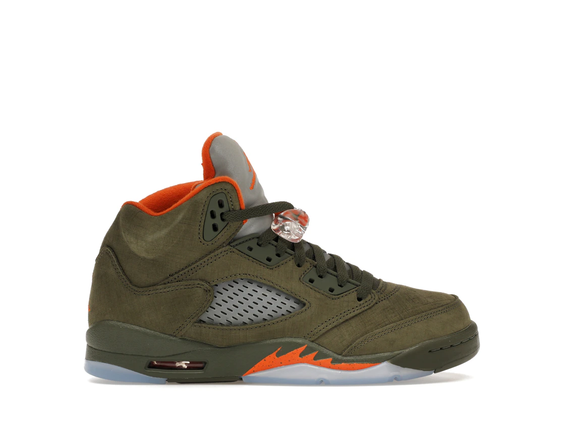 Jordan 5 Retro Olive (2024) (GS) - photo 1- Jersey4u