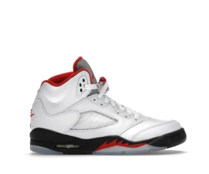 Jordan 5 Retro Fire Red Silver Tongue (2020) (GS) - photo 1- Jersey4u