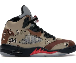 Jordan 5 Retro Supreme Desert Camo - photo 1- Jersey4u