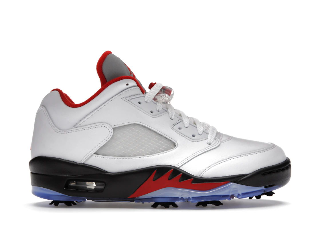 Jordan 5 Retro Low Golf Fire Red (Silver Tongue) - photo 1- Jersey4u