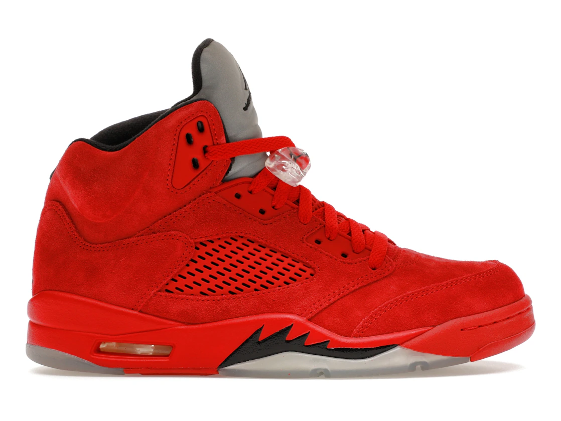 Jordan 5 Retro Red Suede - photo 1- Jersey4u