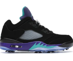 Jordan 5 Retro Low Golf Black Grape - photo 1- Jersey4u