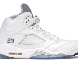 Jordan 5 Retro Metallic White (2015) - photo 1- Jersey4u