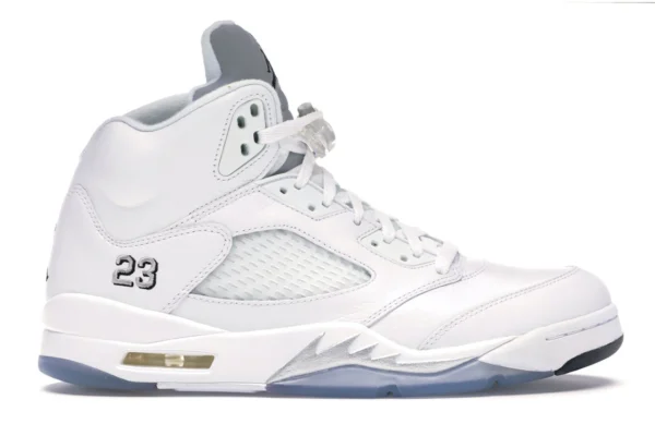 Jordan 5 Retro Metallic White (2015) - photo 1- Jersey4u