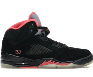 Jordan 5 Retro Black Alarming (GS) - photo 1- Jersey4u