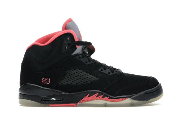 Jordan 5 Retro Black Alarming (GS) - photo 1- Jersey4u