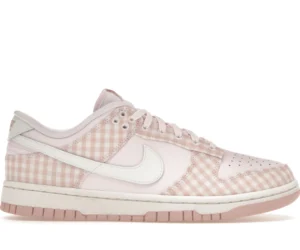 Nike Dunk Low Pearl Pink Gingham (Women's) - photo 1- Jersey4u