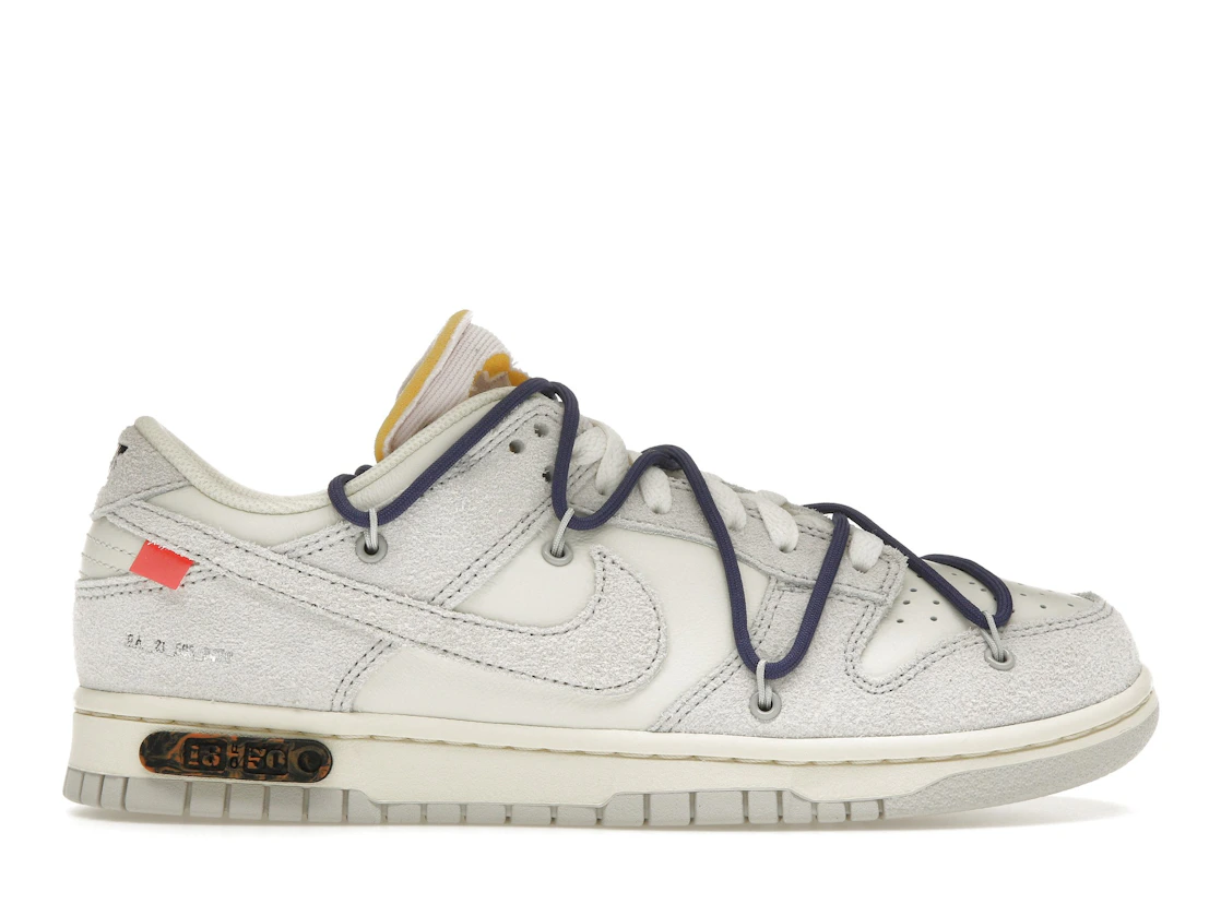 Nike Dunk Low Off-White Lot 18 - photo 1- Jersey4u