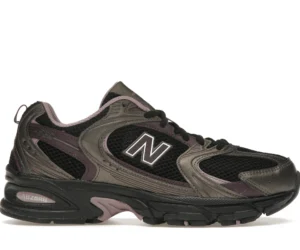 New Balance 530 Black Metallic Plum Brown - photo 1- Jersey4u