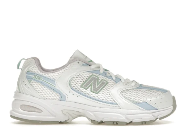 New Balance 530 White Light Chrome Blue Clay Ash - photo 1- Jersey4u