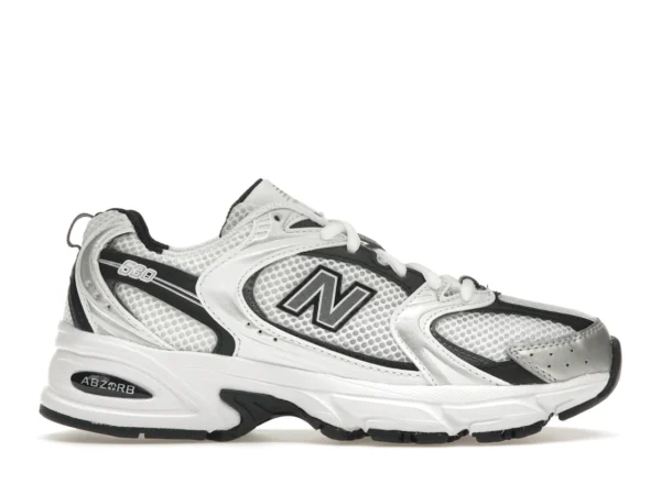 New Balance 530 White Silver Metallic Black - photo 1- Jersey4u