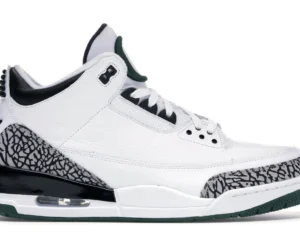 Jordan 3 Retro Oregon Ducks Pit Crew White - photo 1- Jersey4u