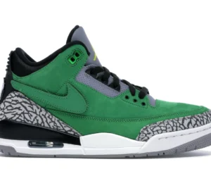 Jordan 3 Retro Tinker Oregon Ducks PE - photo 1- Jersey4u