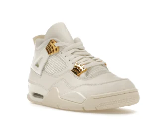 Jordan 4 Retro Metallic Gold (Women's) - photo 2- Jersey4u