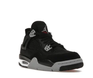 Jordan 4 Retro Black Canvas (GS) - photo 2- Jersey4u