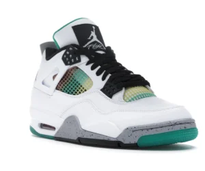 Jordan 4 Retro Lucid Green Rasta (Women's) - photo 2- Jersey4u