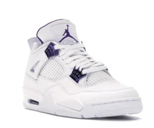 Jordan 4 Retro Metallic Purple - photo 2- Jersey4u