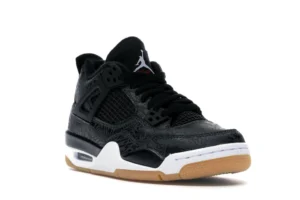 Jordan 4 Retro Laser Black Gum (GS) - photo 2- Jersey4u