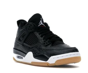 Jordan 4 Retro Laser Black Gum (GS) - photo 2- Jersey4u