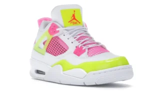 Jordan 4 Retro White Lemon Pink (GS) - photo 2- Jersey4u