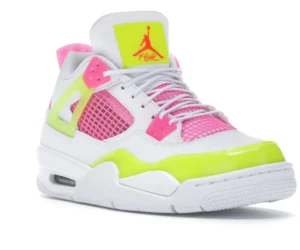 Jordan 4 Retro White Lemon Pink (GS) - photo 2- Jersey4u