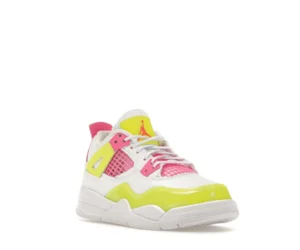 Jordan 4 Retro White Lemon Pink (PS) - photo 2- Jersey4u