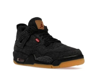 Jordan 4 Retro Levi's Black (GS) (Levi's Tag) - photo 2- Jersey4u