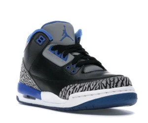 Jordan 3 Retro Sport Blue (GS) - photo 2- Jersey4u