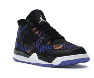 Jordan 4 Retro Black Rush Violet (PS) - photo 2- Jersey4u