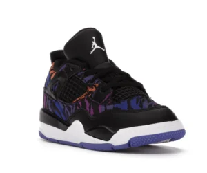 Jordan 4 Retro Black Rush Violet (TD) - photo 2- Jersey4u