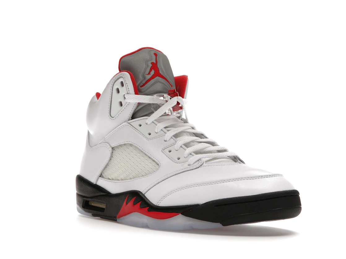 Jordan 5 Retro Fire Red Silver Tongue (2020) - photo 2- Jersey4u