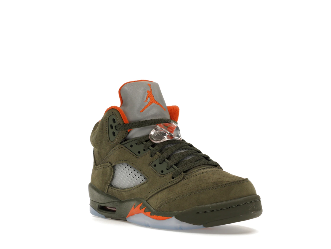 Jordan 5 Retro Olive (2024) (GS) - photo 2- Jersey4u