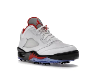 Jordan 5 Retro Low Golf Fire Red (Silver Tongue) - photo 2- Jersey4u