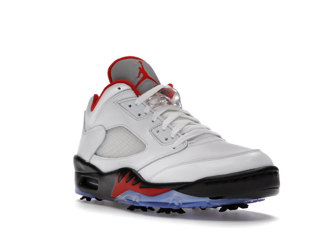 Jordan 5 Retro Low Golf Fire Red (Silver Tongue) - photo 2- Jersey4u