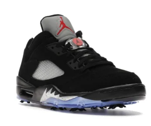 Air Jordan 5 Retro Low Golf Black Metallic - photo 2- Jersey4u