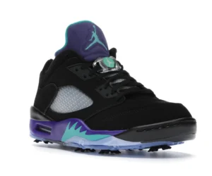 Jordan 5 Retro Low Golf Black Grape - photo 2- Jersey4u