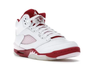 Jordan 5 Retro White Pink Red (GS) - photo 2- Jersey4u